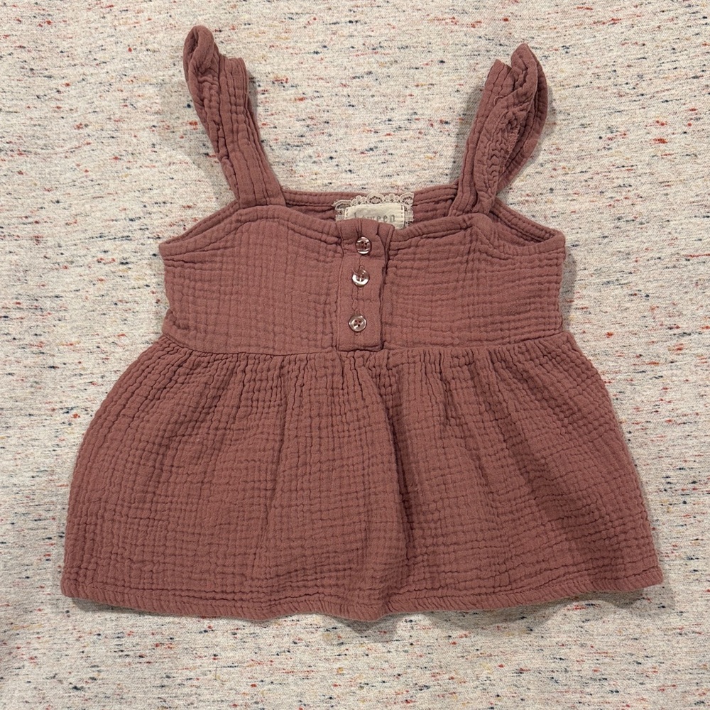 btween Mauve Textured Top